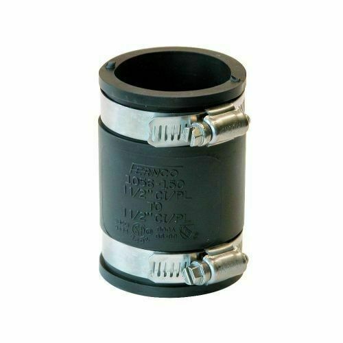Flexible Boot Rubber Pipe Fitting Straight Connector Easy Connectors